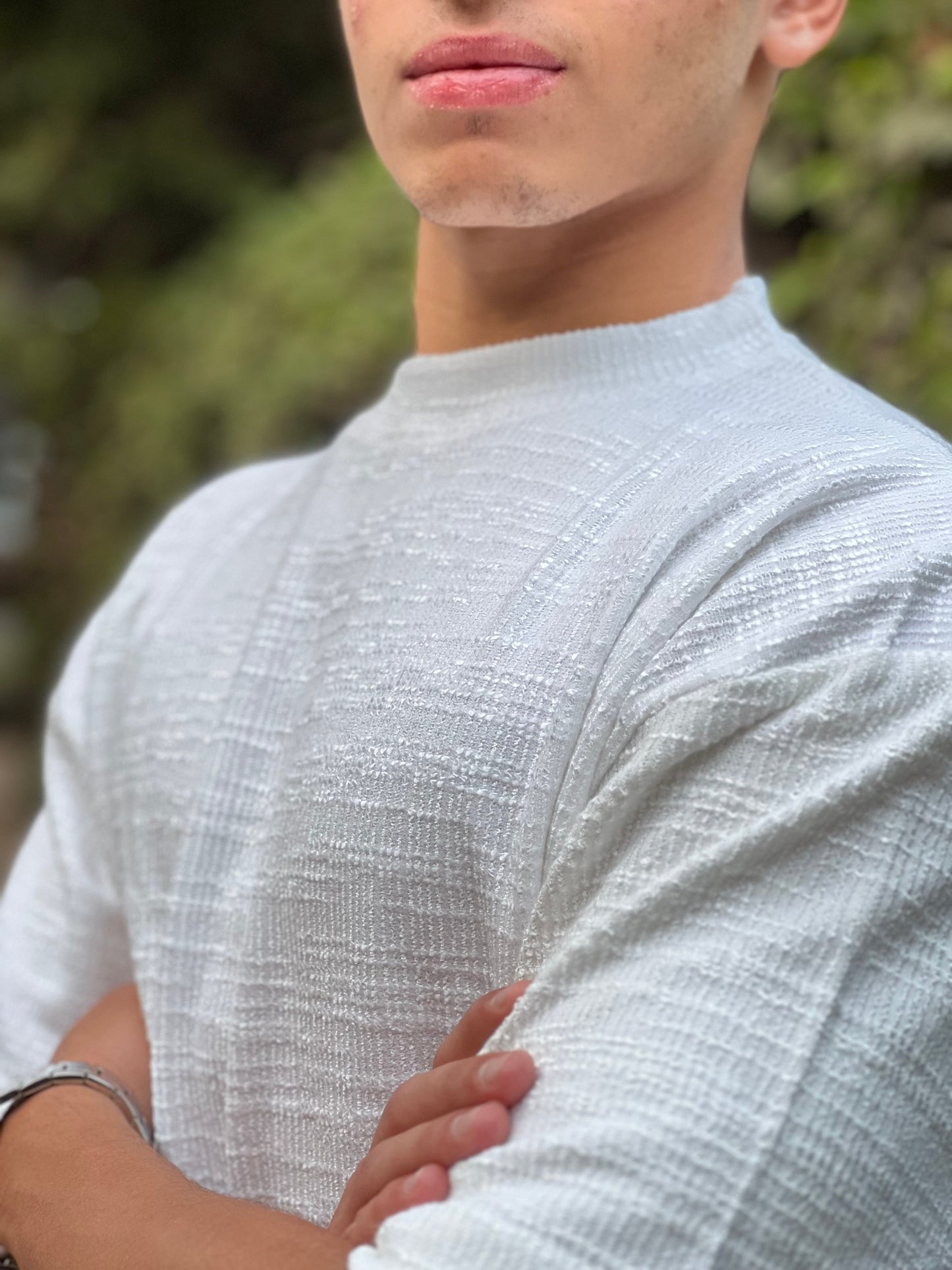 Knit T-shirt