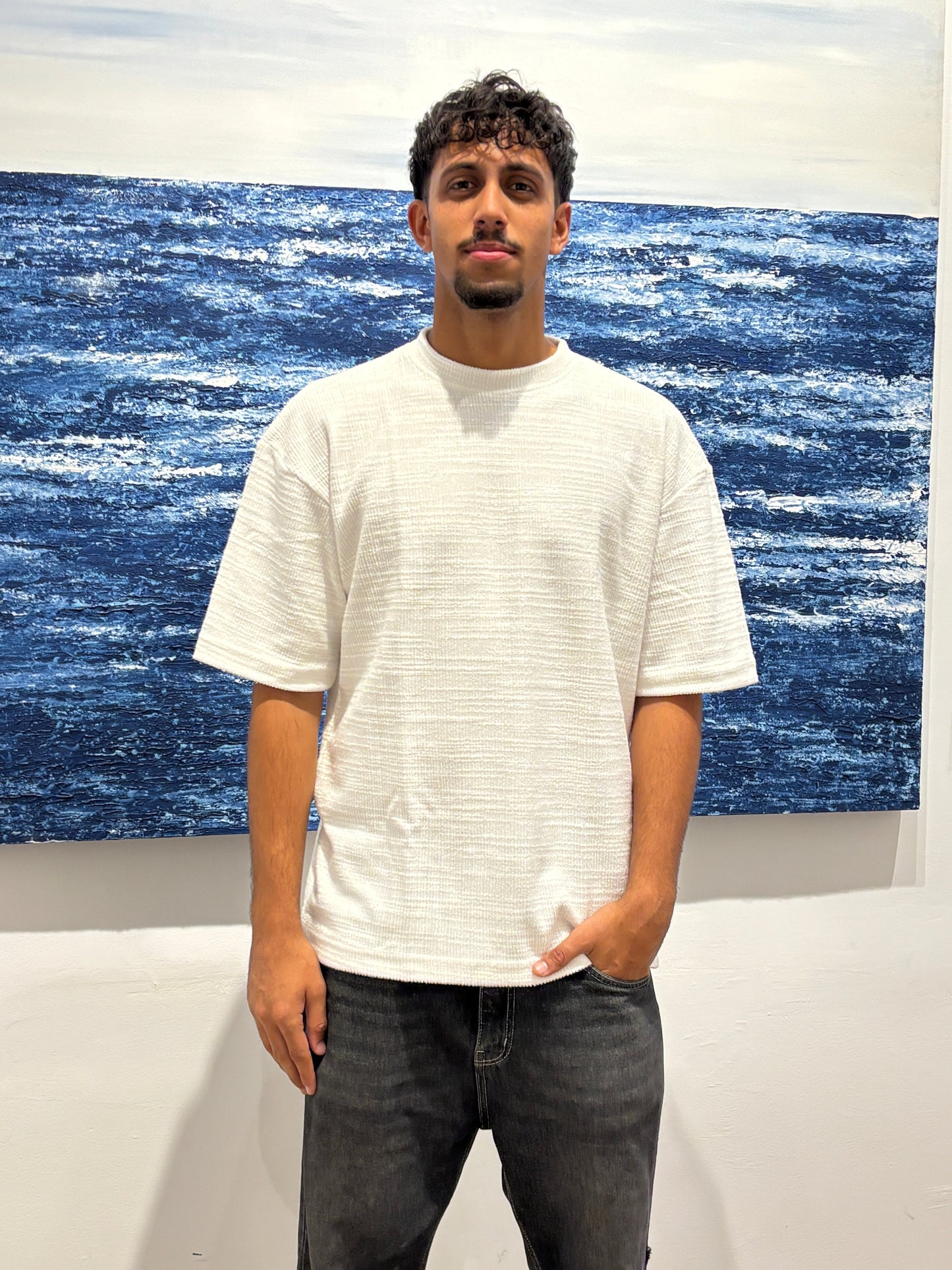Knit T-shirt